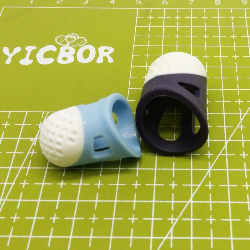 YICBOR Household Sewing DIY Tools Thimble Finger Protector Quilting Craft Accessories Comfortable non-slip FT0821 Thimble Finger (FT-0821-SET) - Image 2